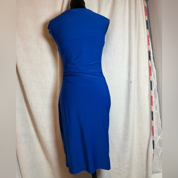 💙 Catherine Malandrino Cobalt Blue Bodycon Cocktail Dress - Picture 10 of 11